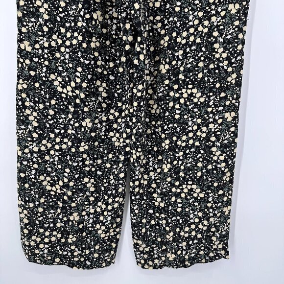 J. Crew Pull-On Wide-Leg Silk Pant in Fall Garden Floral Size Small - Picture 8 of 10